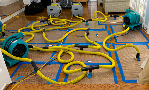 Professional Burst Pipe Water Damage technician working in Stevenson Ranch, CA
